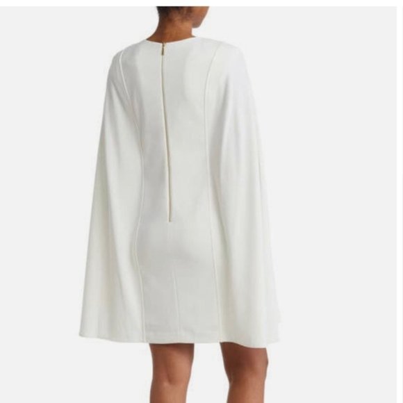 Calvin Klein Women's Cape RED dress size 12 Last one! - Picture 2 of 2